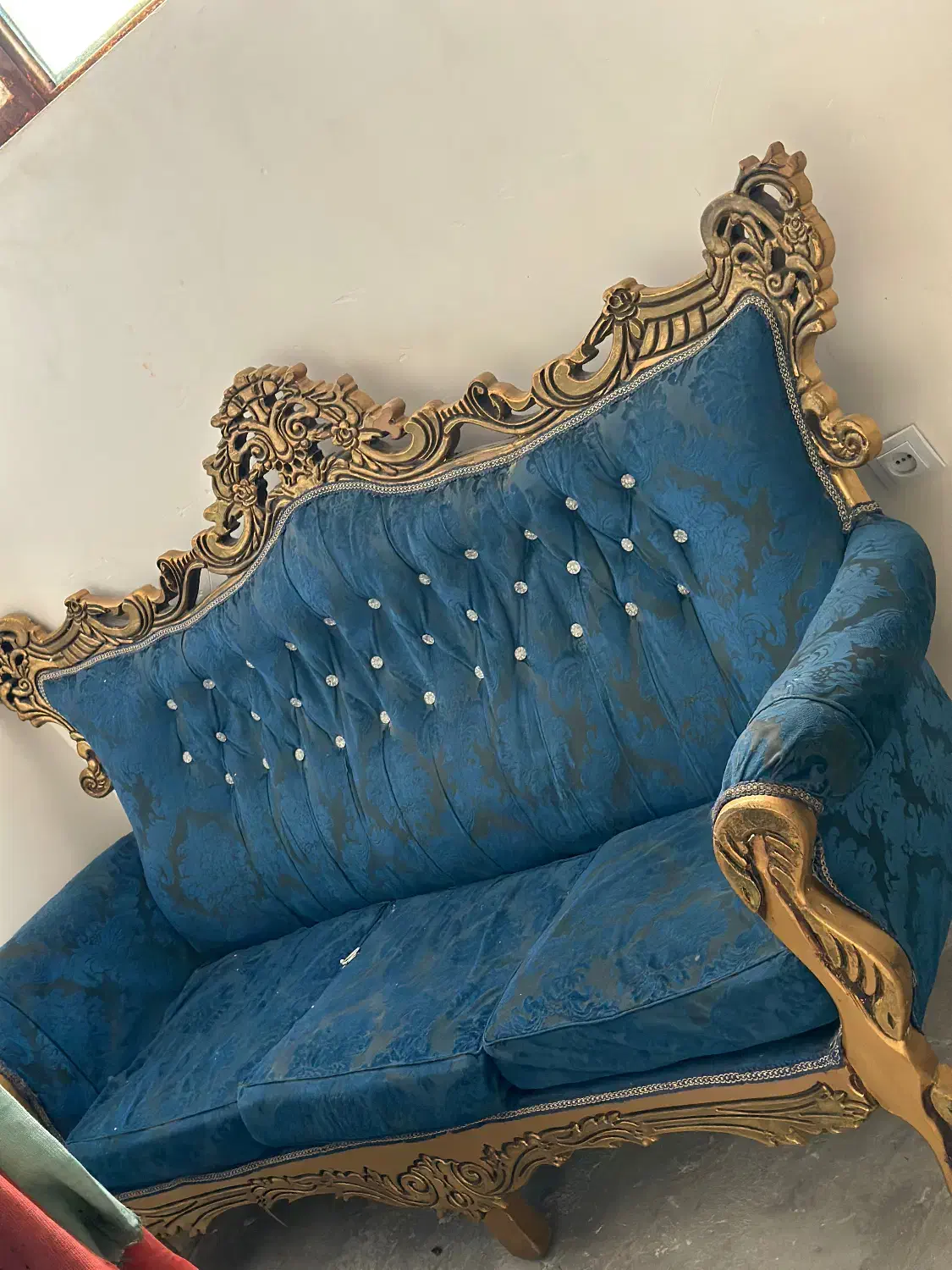 مبل ۸نفره با بوفه|مبلمان خانگی و میز عسلی|اسدآباد, |دیوار