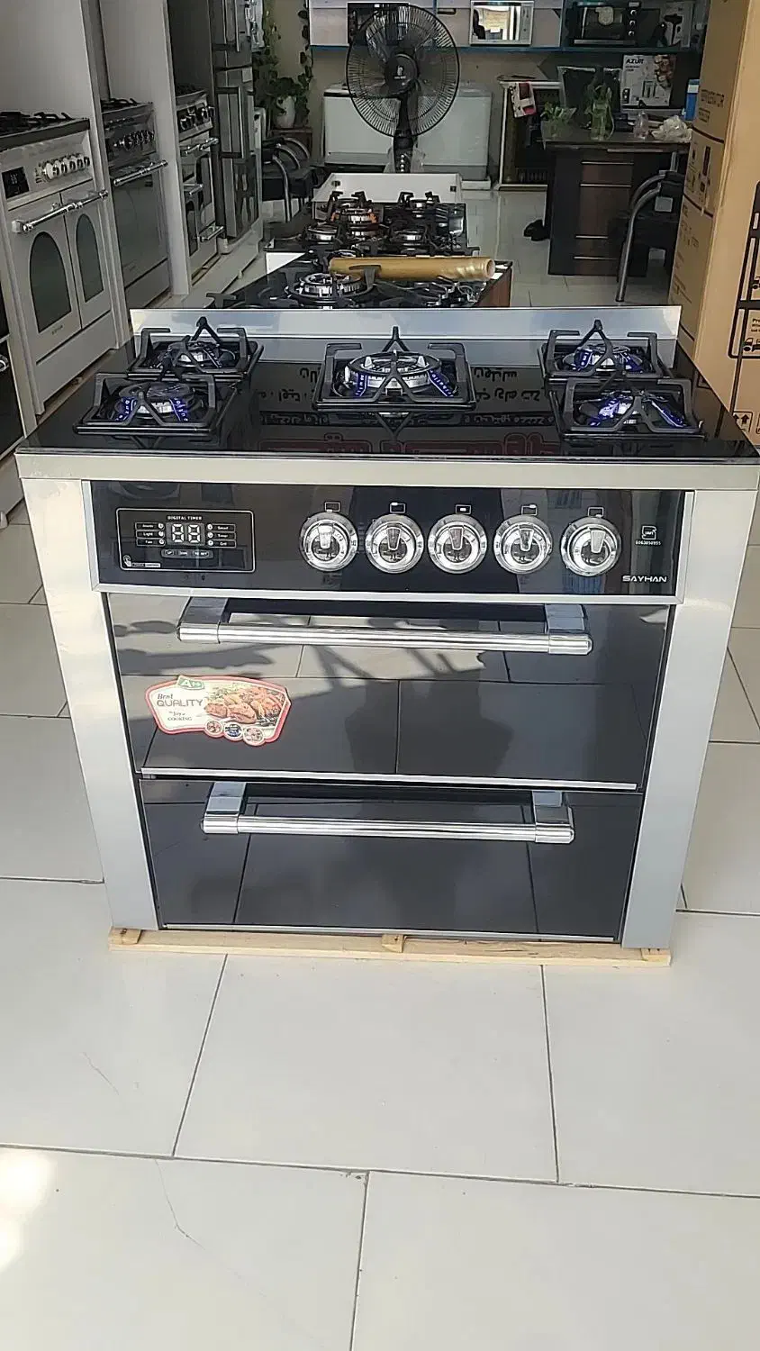 اجاق‌گاز طرح فر|اجاق گاز و لوازم برقی پخت‌وپز|قم, نیروگاه|دیوار