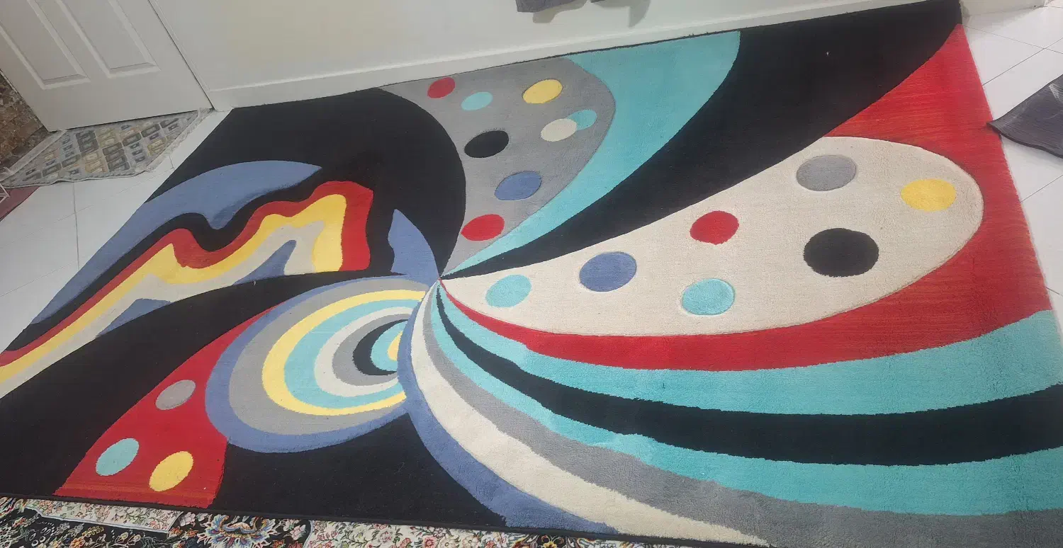 فرش فانتزی 6 متری|فرش|تهران, راه آهن|دیوار