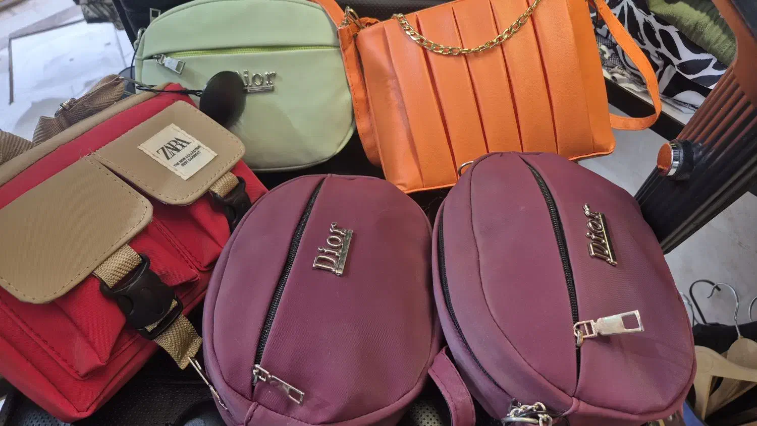 ۵ عدد کیف زنانه نو|کیف، کفش، کمربند|مراغه, |دیوار