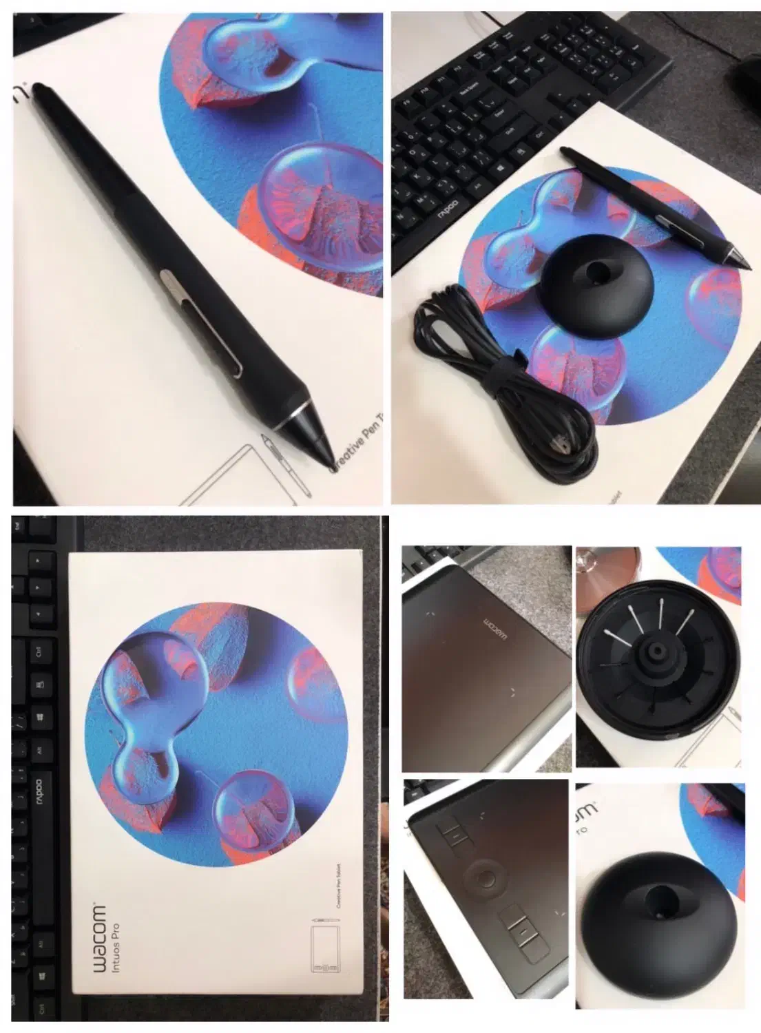 قلم نوری وکام Intuos Pro Small|قطعات و لوازم جانبی رایانه|کرمانشاه, |دیوار