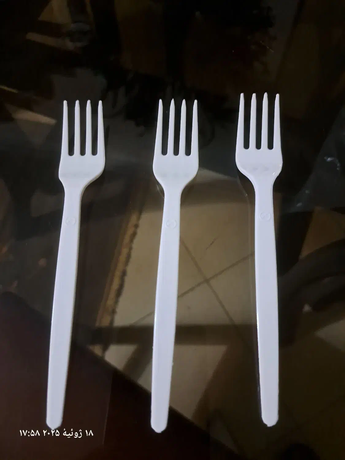 چنگال یکبار مصرف بسته ۱۰۰۰ تایی|ظروف نگهدارنده، پلاستیکی، یکبارمصرف|تهران, دانشگاه شریف|دیوار