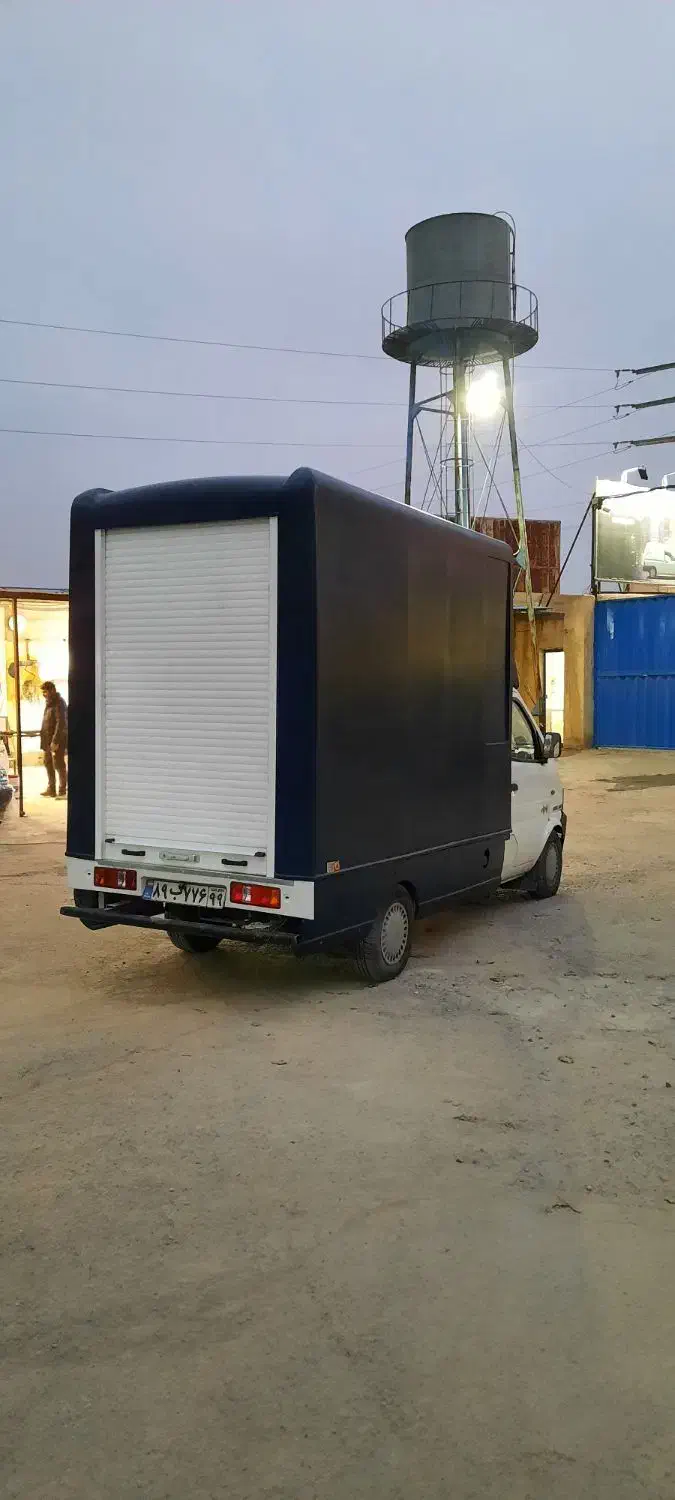 اتاق عقب هیوسو فایبرگلاس کابین استیشنی و ۲ متری|قطعات یدکی و لوازم جانبی|گرمدره, |دیوار