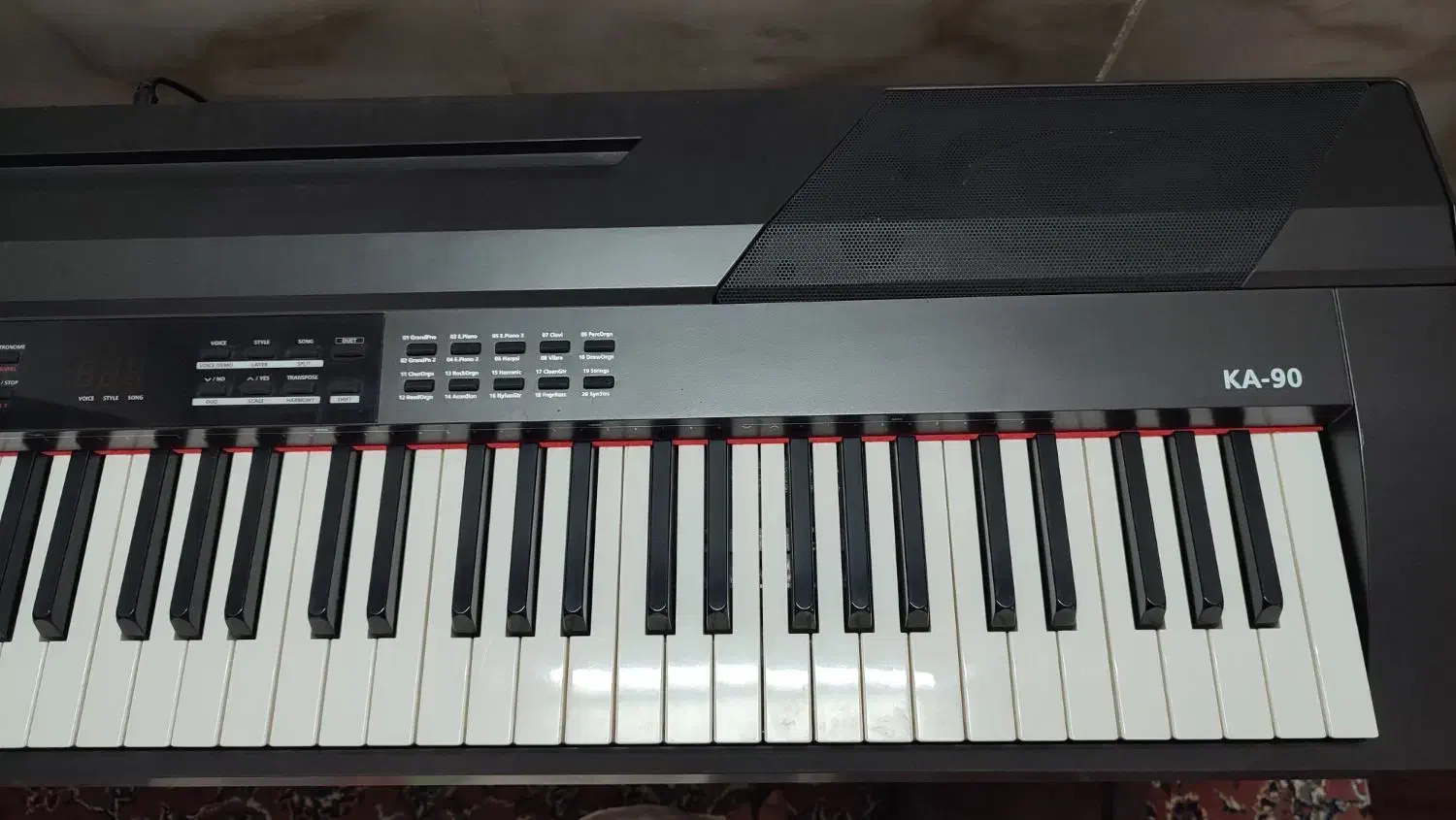 پیانو kurzweil ka90 (کورزویل)|پیانو، کیبورد، آکاردئون|مشهد, کارگران|دیوار