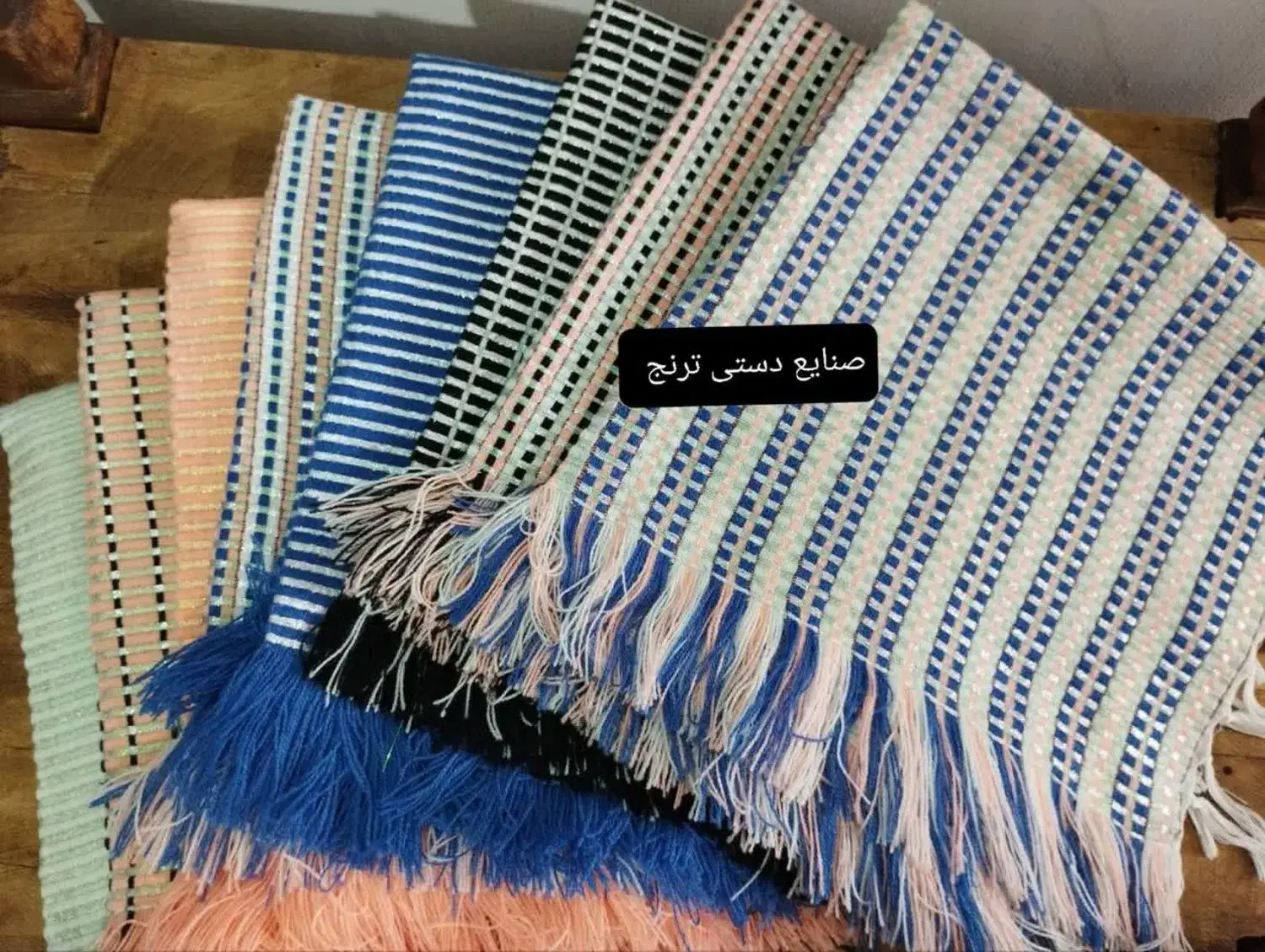 حوله نخی ومخمل و دستمال از تولیدی تهیه کن|سفره، حوله، دستمال آشپزخانه|شاهرود, |دیوار