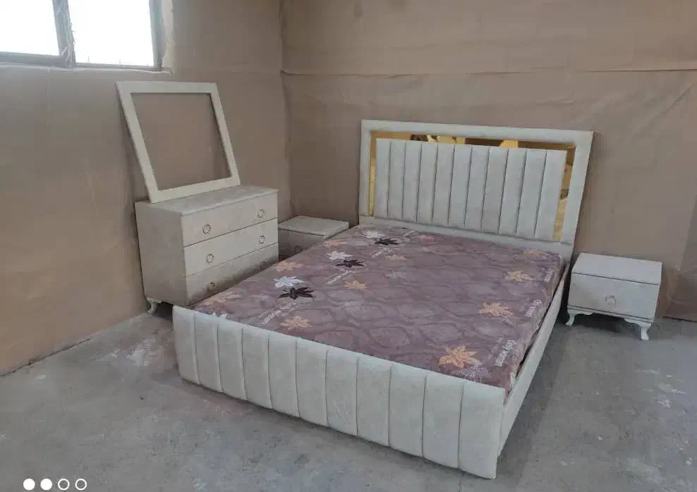 سرویس خواب دونفره شیاری|تخت و سرویس خواب|تبریز, |دیوار