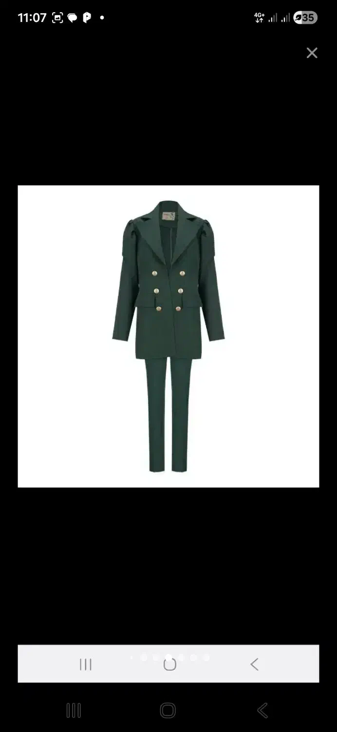 کت شلوار زنانه سایز ۴۰ ۴۲ فقط شب یلدا پوشیده شده|لباس|زنجان, |دیوار