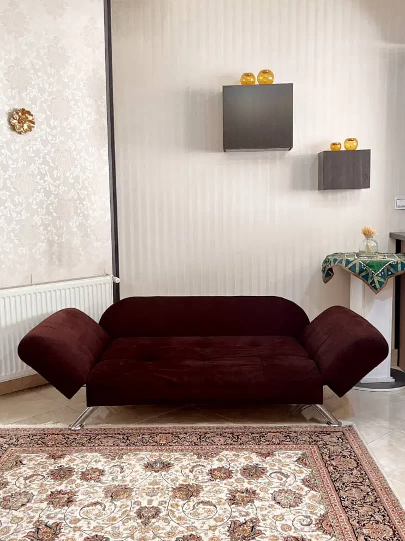 کاناپه تخت خواب شو خارجی|مبلمان خانگی و میز عسلی|کرج, شهرک جهان‌نما|دیوار