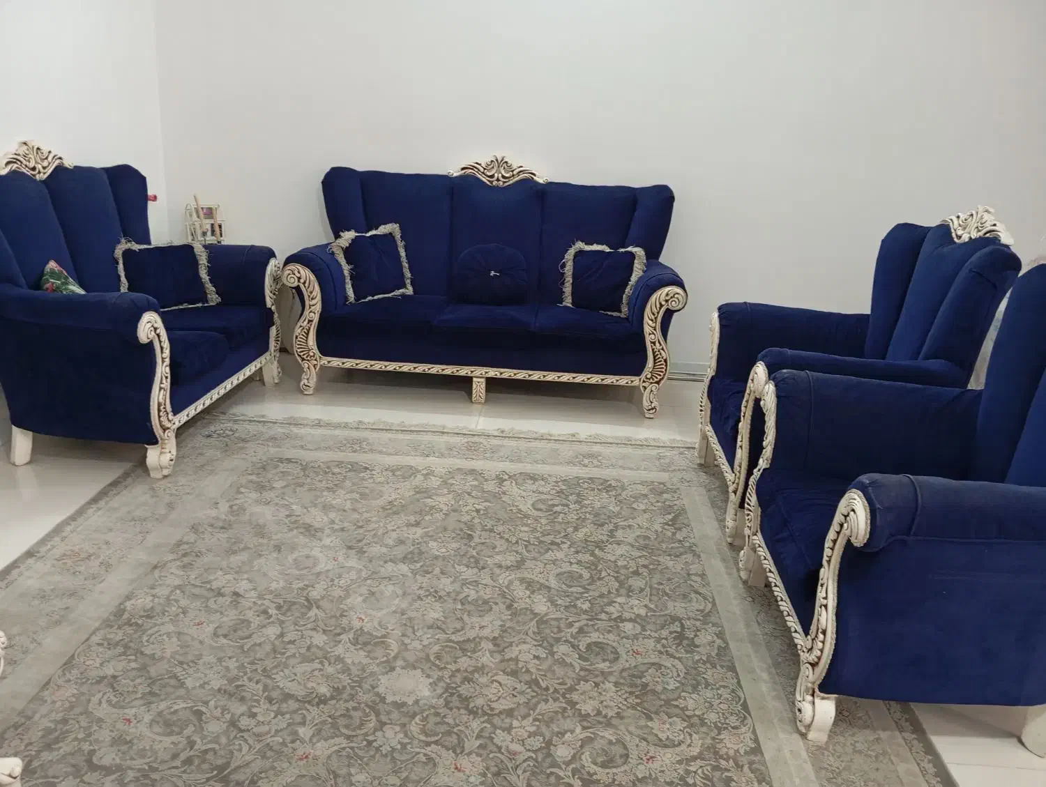 مبلمان ۷ نفره|مبلمان خانگی و میز عسلی|گنبد کاووس, |دیوار