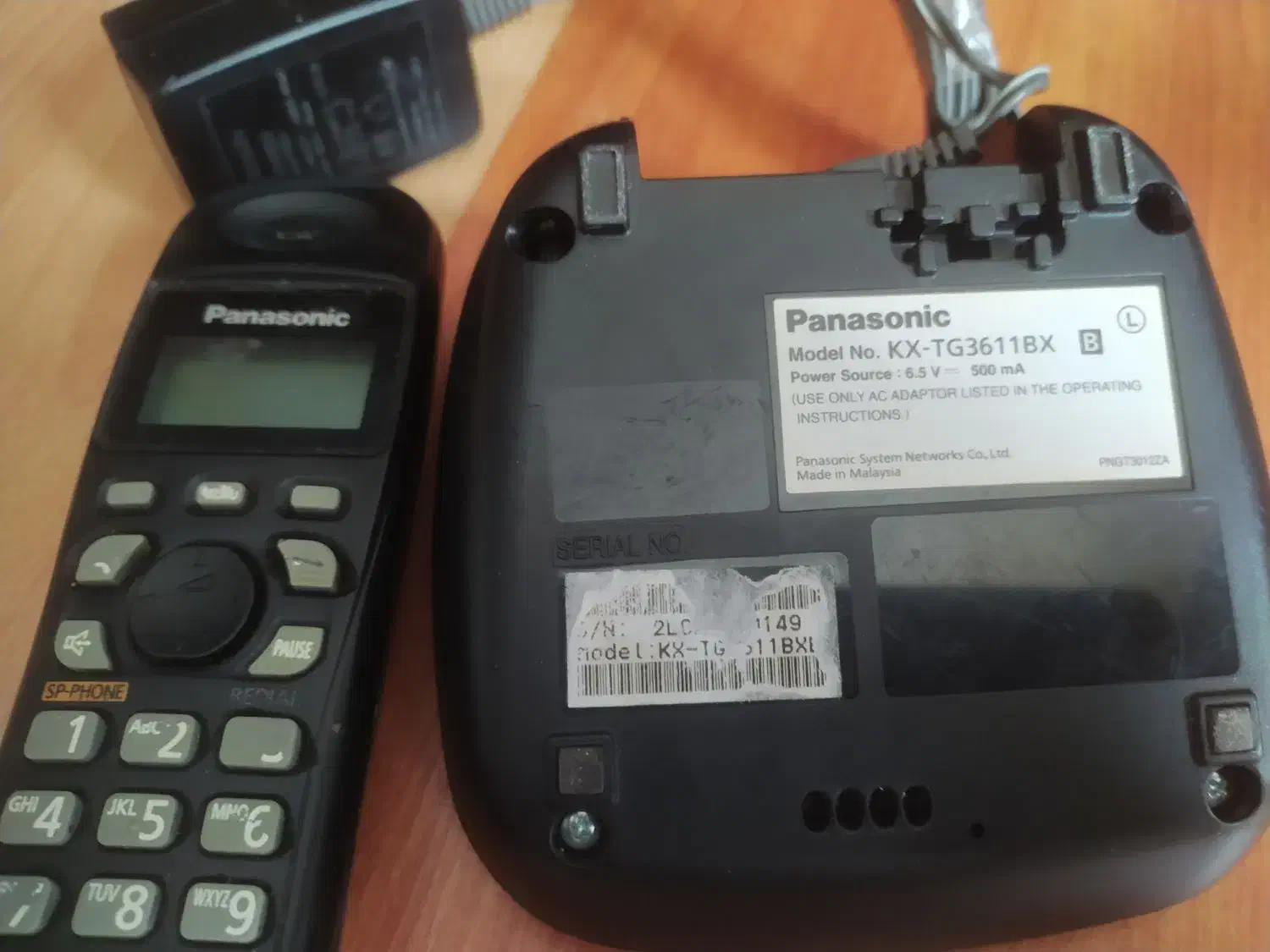 تلفن بیسیم پاناسونیک (اصل ژاپن)|تلفن رومیزی|مشهد, هفت تیر (آب و برق)|دیوار