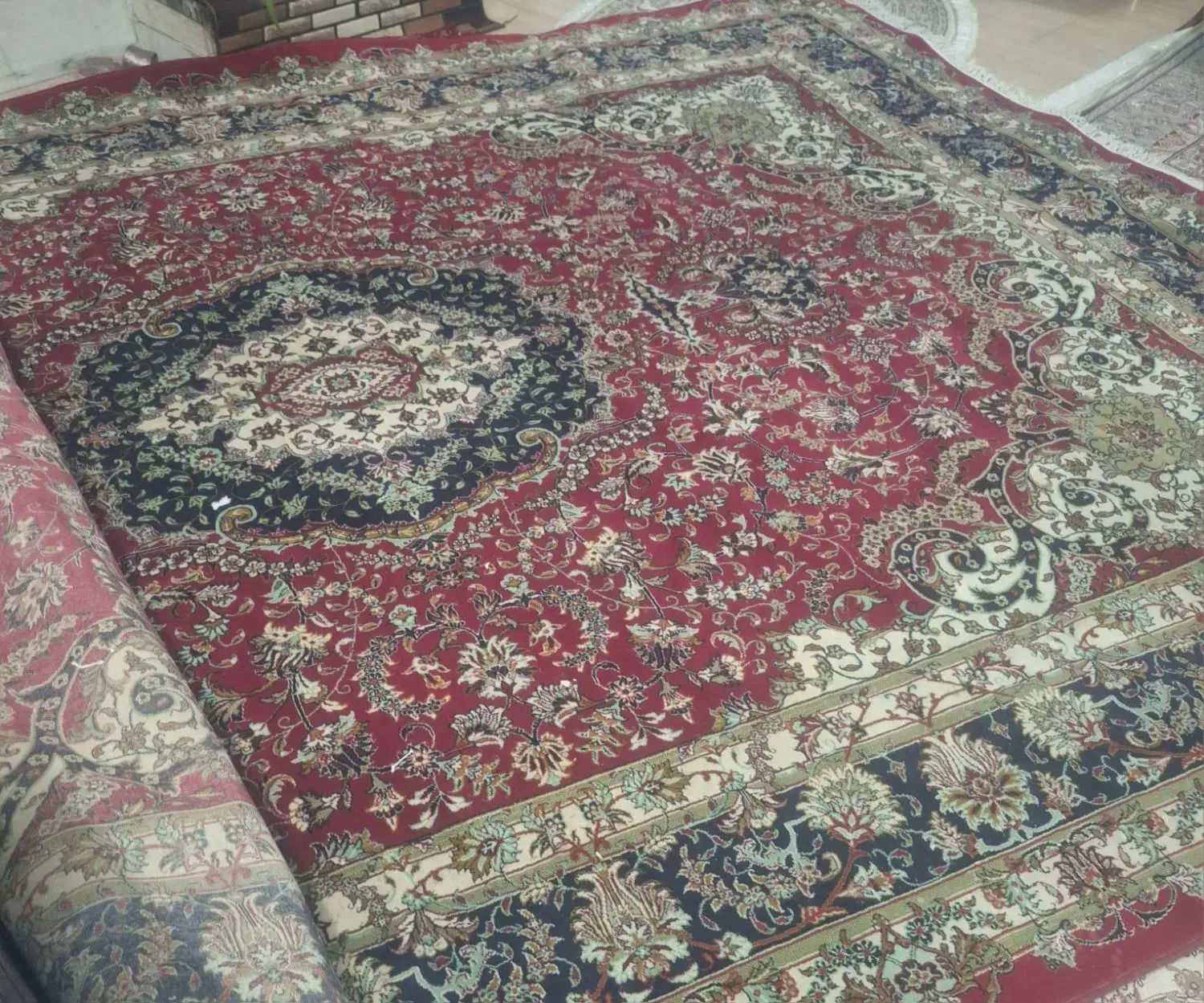 دو تخته فرش ماشینی ۱۲ متری|فرش|برخوار, |دیوار