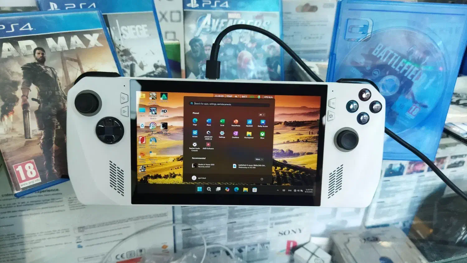 کنسول دستی asus rog ally|کنسول، بازی ویدئویی و آنلاین|سنندج, |دیوار
