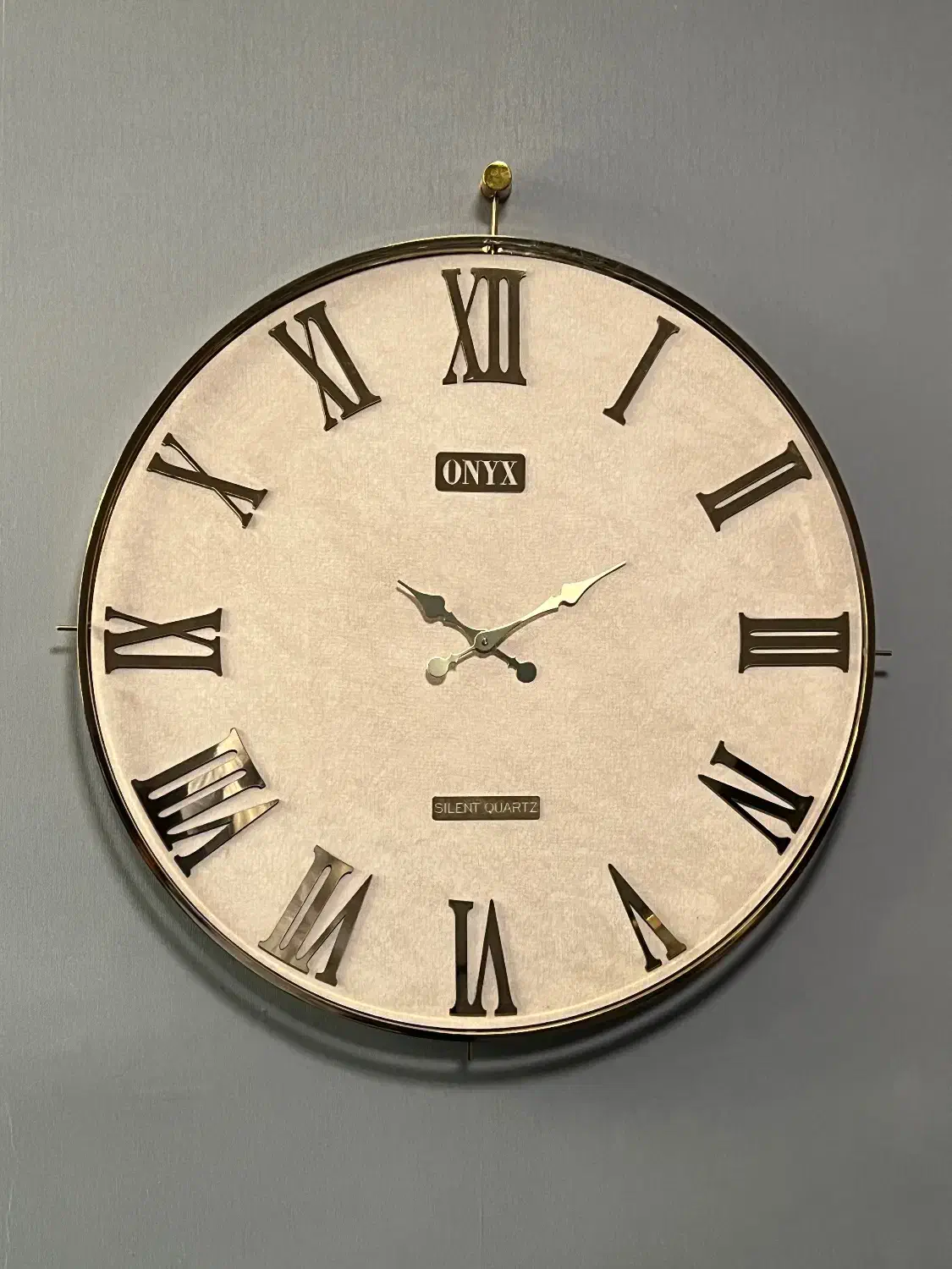 ساعت دیواری مدل ویکتوریا طلایی کرم|ساعت دیواری و تزئینی|تهران, تهرانپارس غربی|دیوار