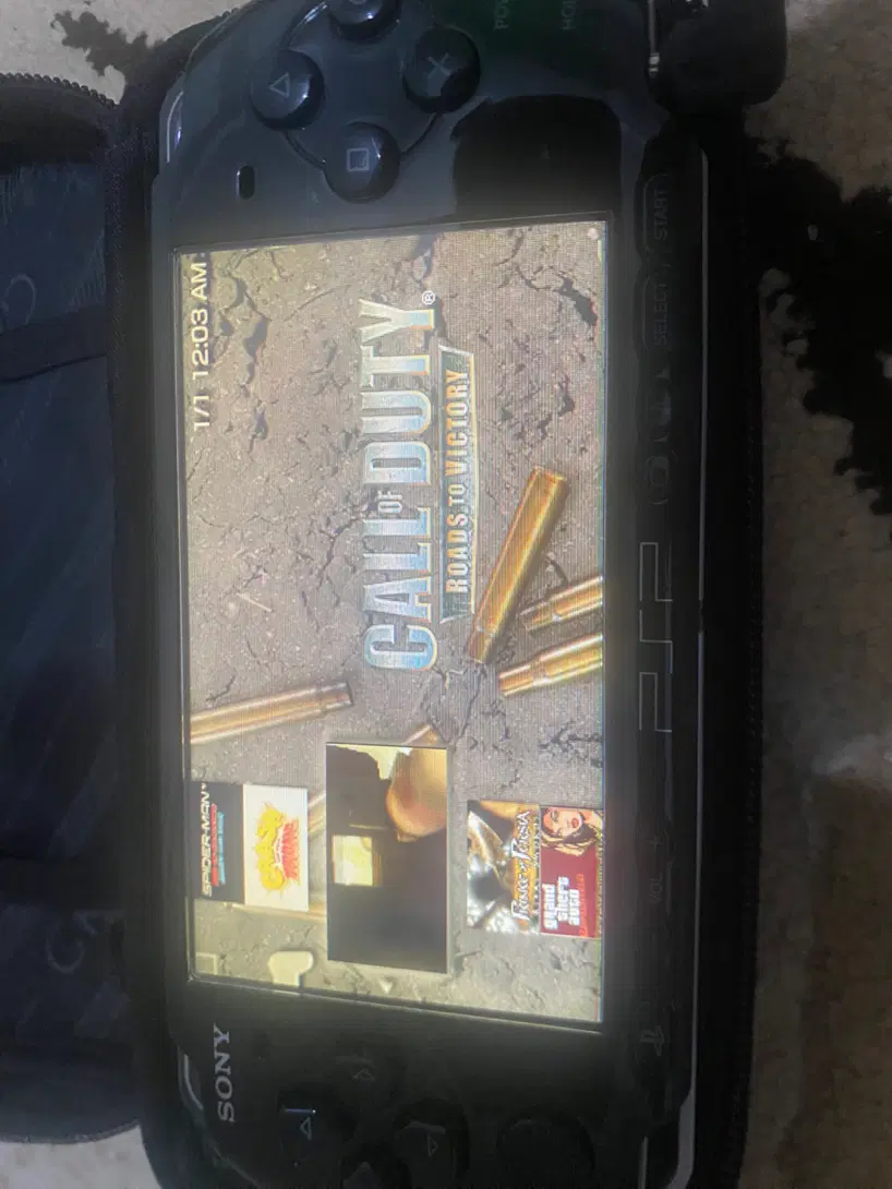 PSP3000|کنسول، بازی ویدئویی و آنلاین|رشت, چله خانه|دیوار