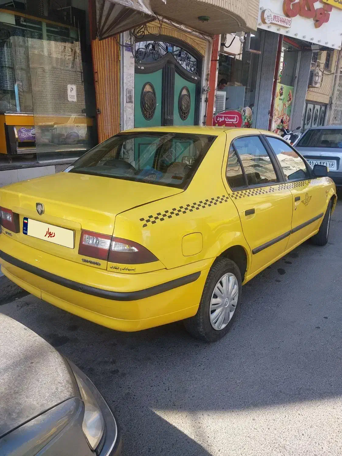 تاکسی سمندمدل۹۳تمیزوسالم|خودرو سواری و وانت|قم, آزادگان|دیوار