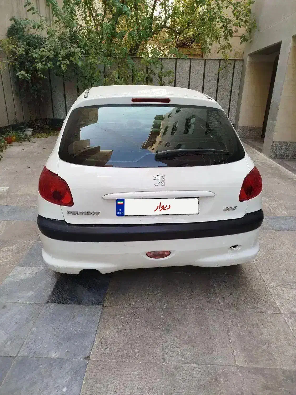 ۲۰۶ تیپ ۲ مدل ۸۹ بی رنگ|خودرو سواری و وانت|تهران, بریانک|دیوار