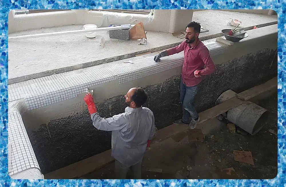 اجرای استخر و سقف تیرچه بلوک|خدمات پیشه و مهارت|کرج, اتمسفر|دیوار