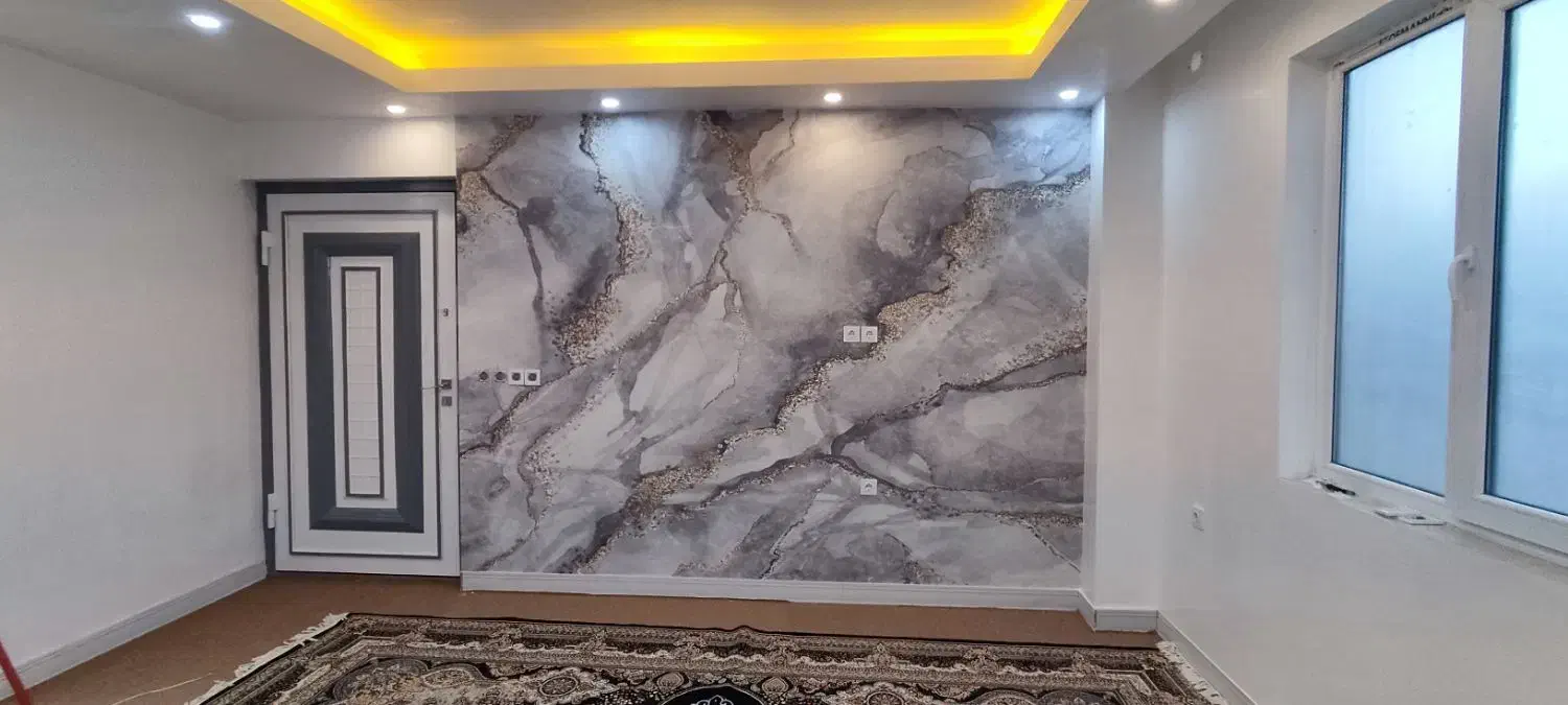 نصب .کاغذ دیواری و رنگ امیزی و پوستر سه بعدی|خدمات پیشه و مهارت|یاسوج, |دیوار