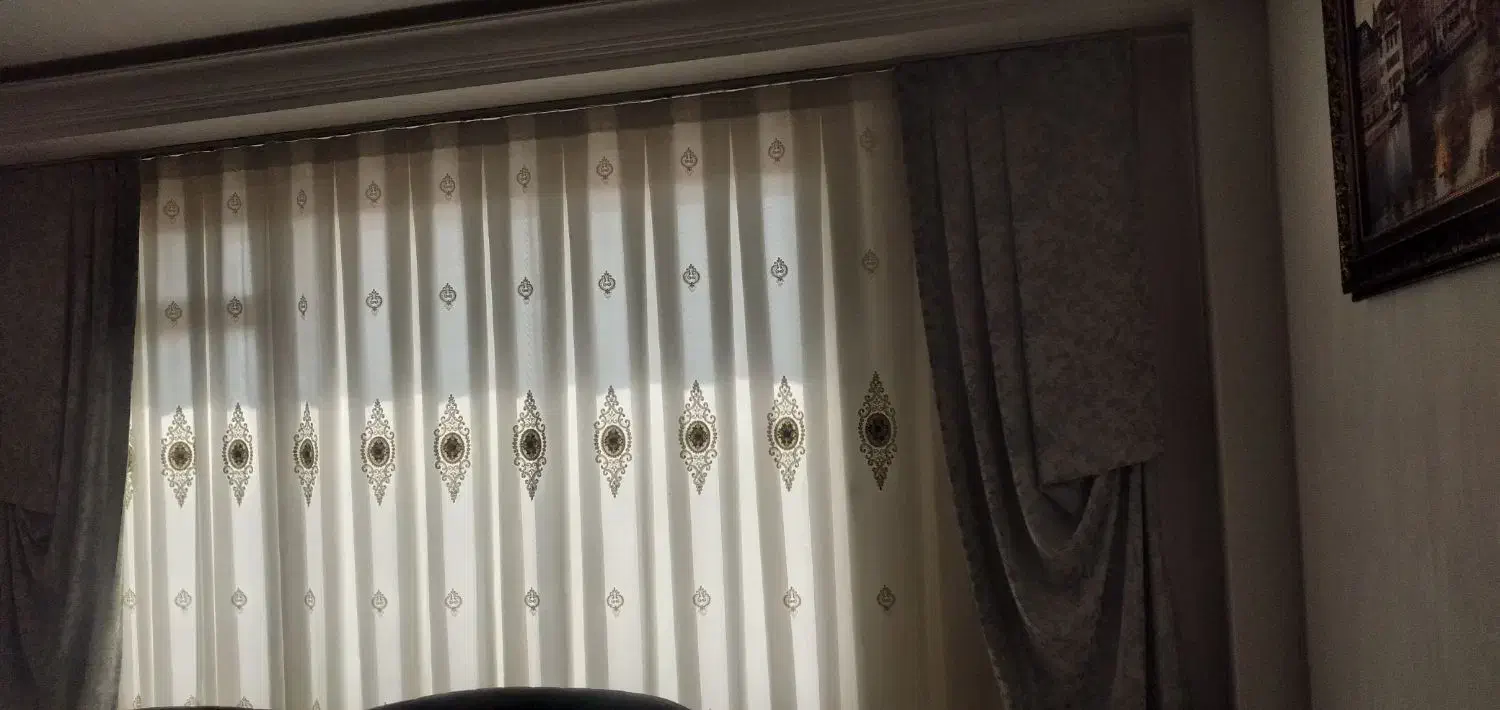 پرده کاملا نونو|پرده، رانر، رومیزی|هشتگرد, فاز ۳ مهستان|دیوار