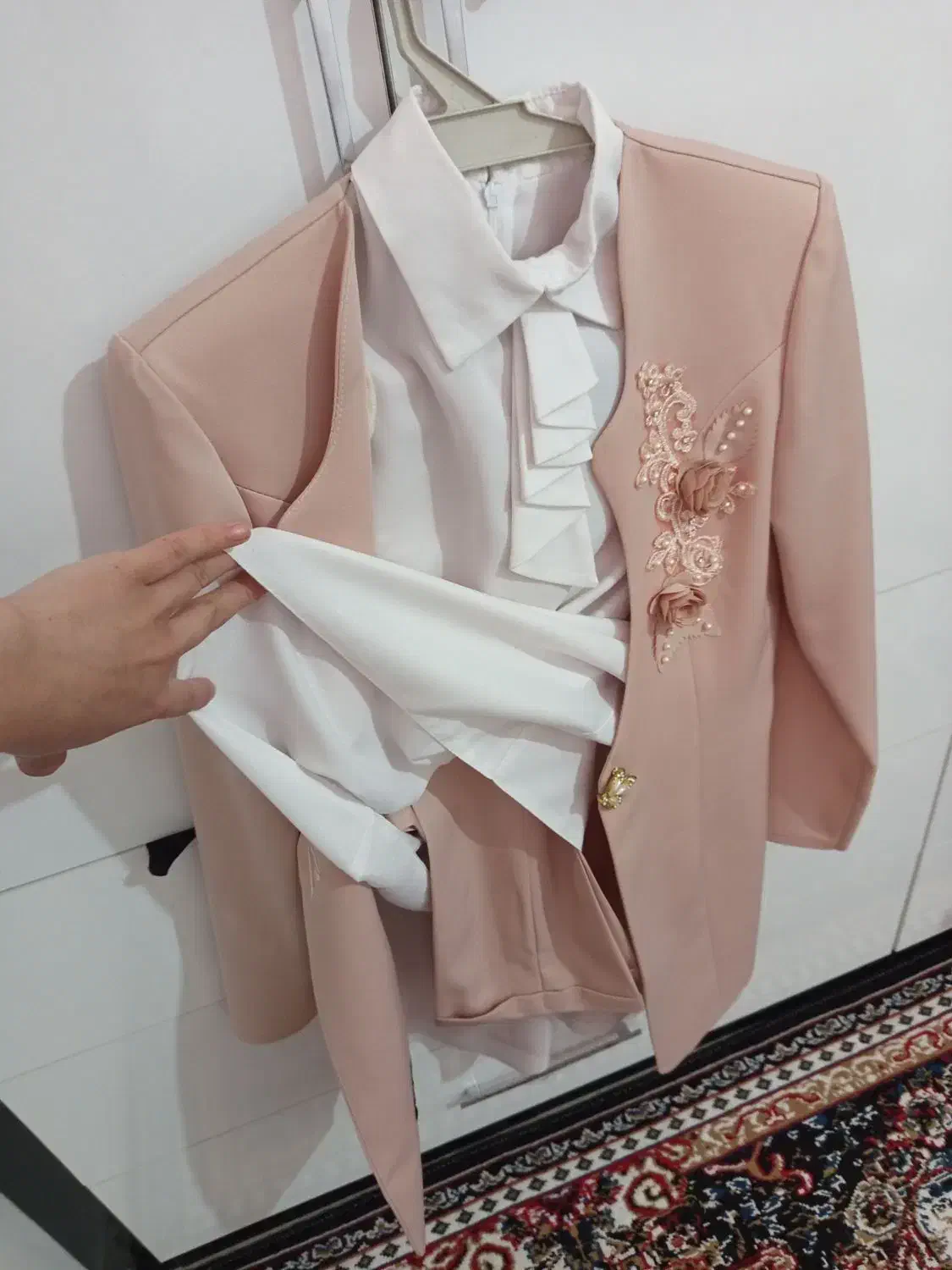 کت شلوار|لباس|فیروزه, |دیوار