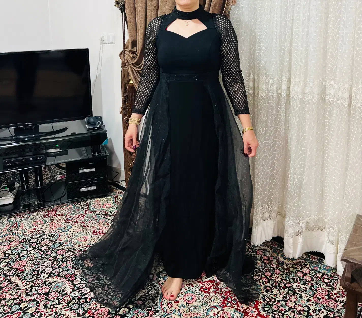 لباس مجلسی مشکی|لباس|سیرجان, |دیوار