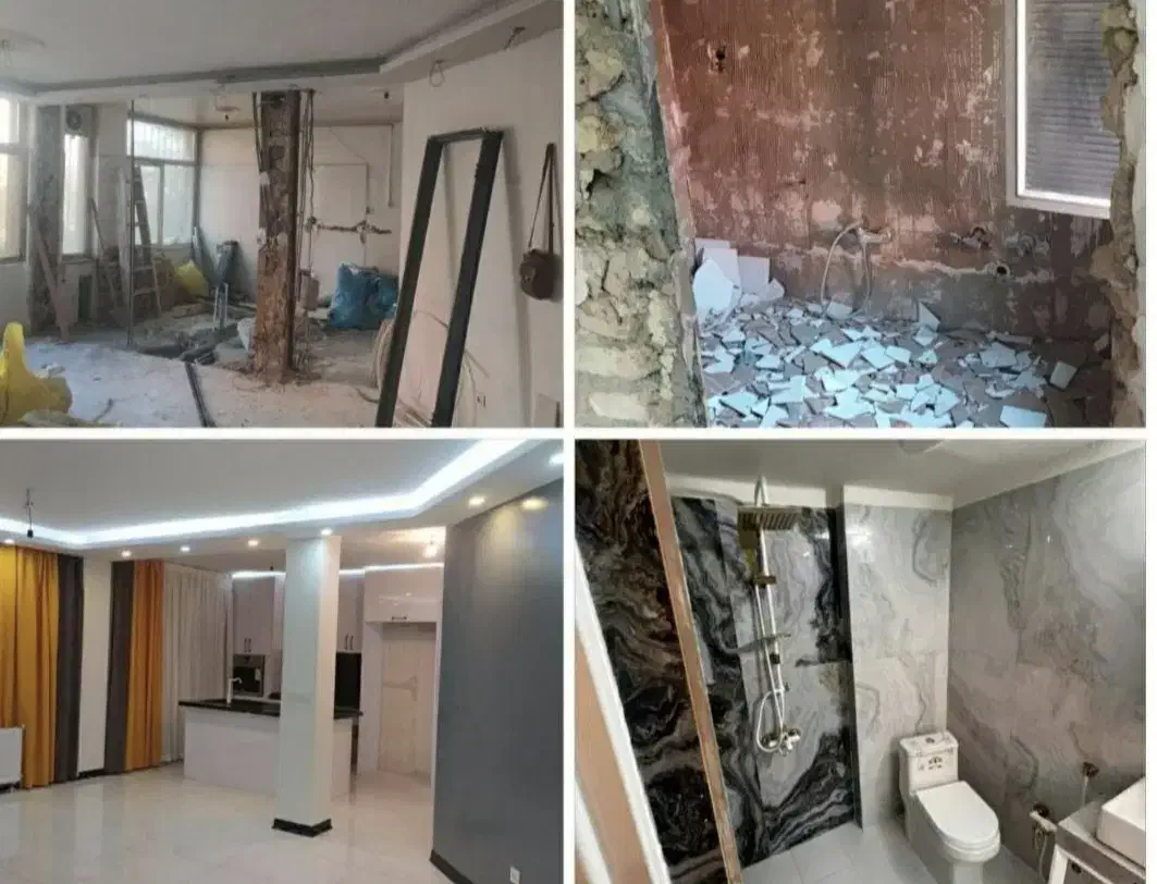 کناف.نقاشی.طراحی.بازسازی.مقاوم سازی و تغییر نقشه|خدمات پیشه و مهارت|شیراز, زرهی|دیوار