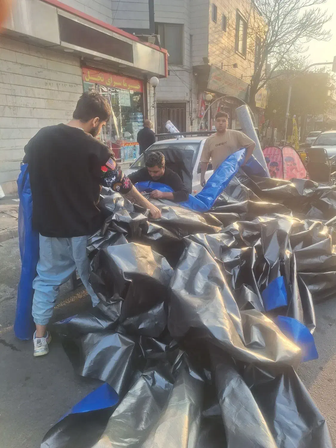 برزنت ال ار گونی لمینت itG دوخت چادر|کوهنوردی و کمپینگ|تهران, افسریه شمالی|دیوار