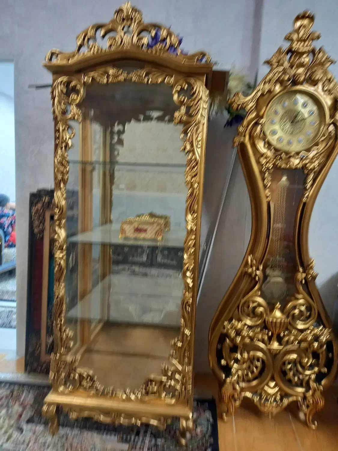 ساعت ایستاده و ویترین|بوفه، ویترین، کنسول|اسلامشهر, شهرک مهدیه|دیوار