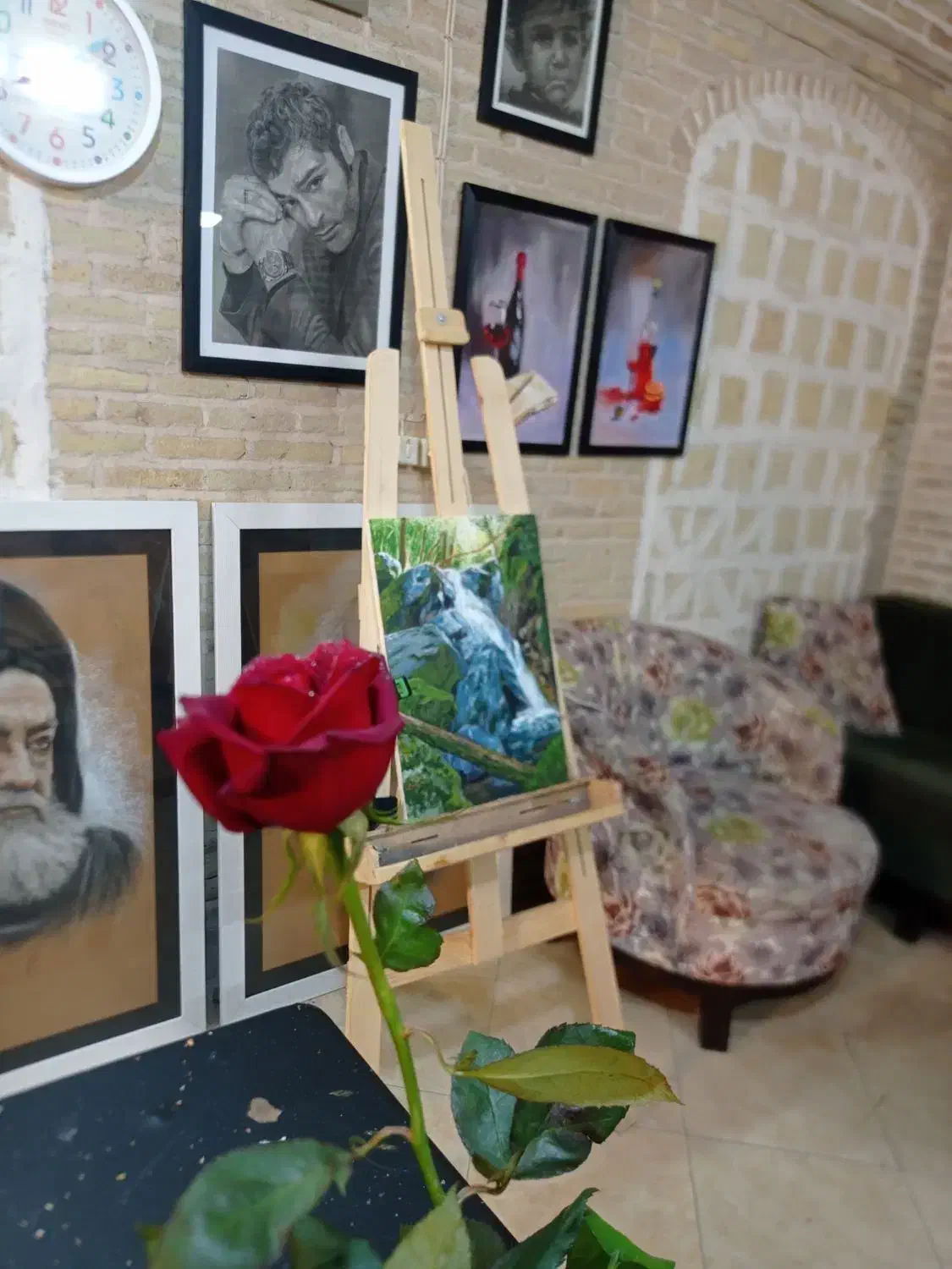 آموزش نقاشی|خدمات آموزشی|ساوه, |دیوار