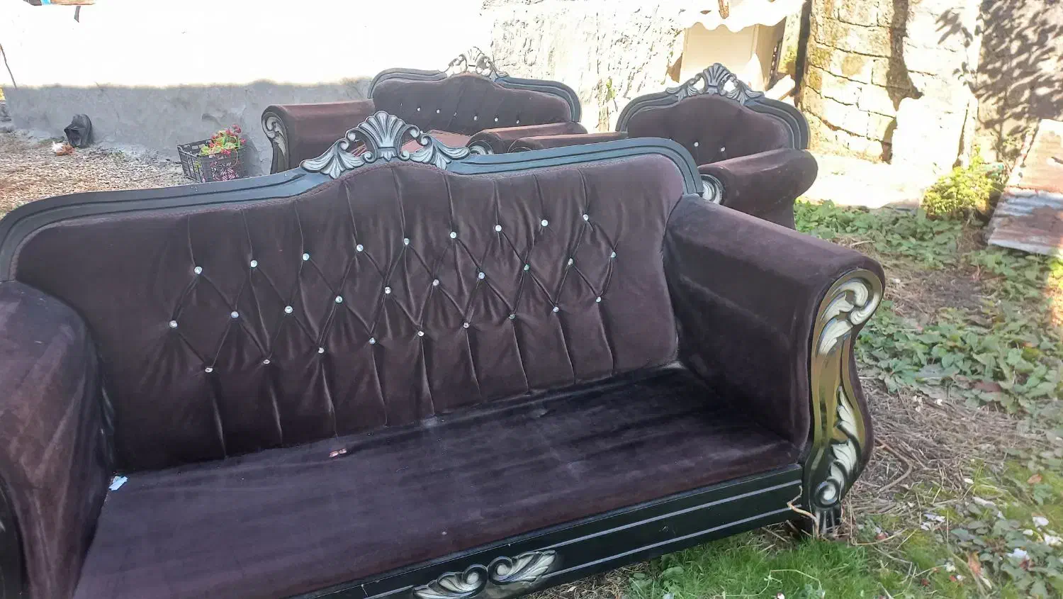 مبل ۷ نفره کارکرده ۱ تومن|مبلمان خانگی و میز عسلی|نوشهر, |دیوار