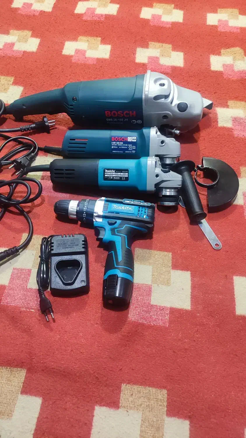 سنگ فرز بوش دریل شارژی ماکیتا|ماشینآلات صنعتی|بندرعباس, |دیوار