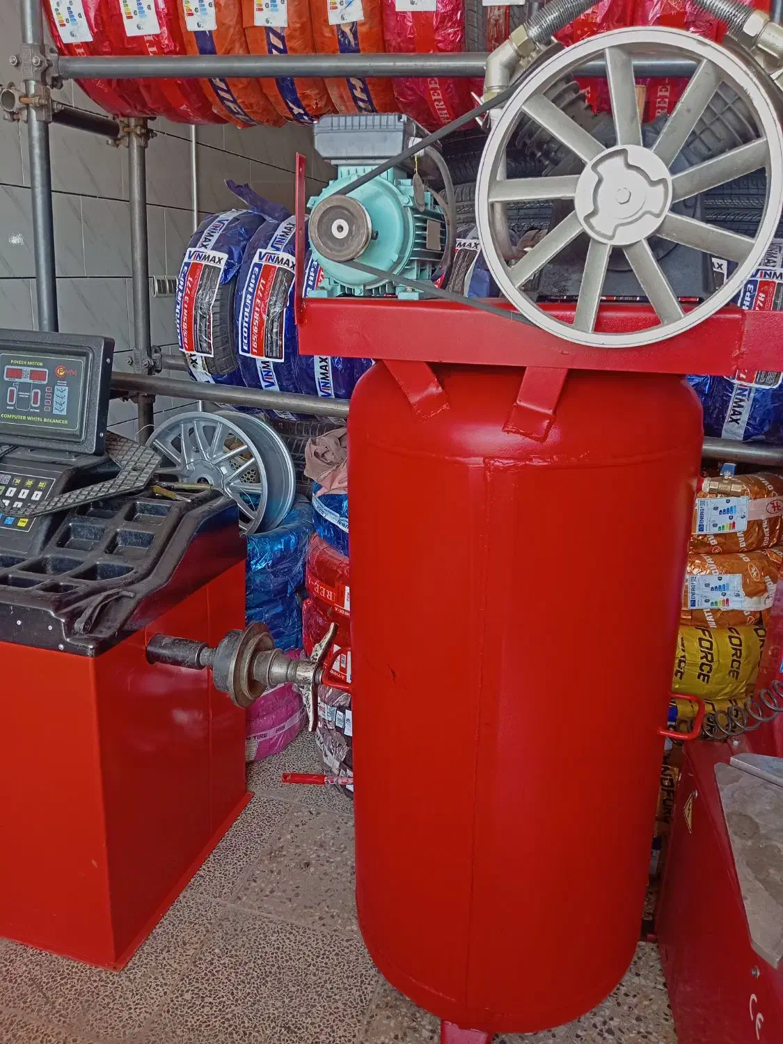 بالانس وپمپ باد درحدنو|ماشینآلات صنعتی|نجفآباد, صالح آباد|دیوار