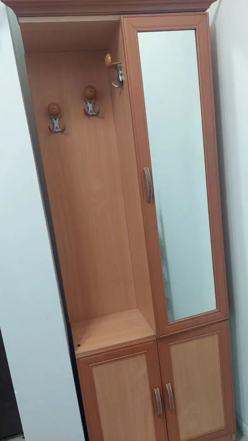 جاکفشی رختکن دار|جاکفشی، کمد، دراور|یزد, |دیوار