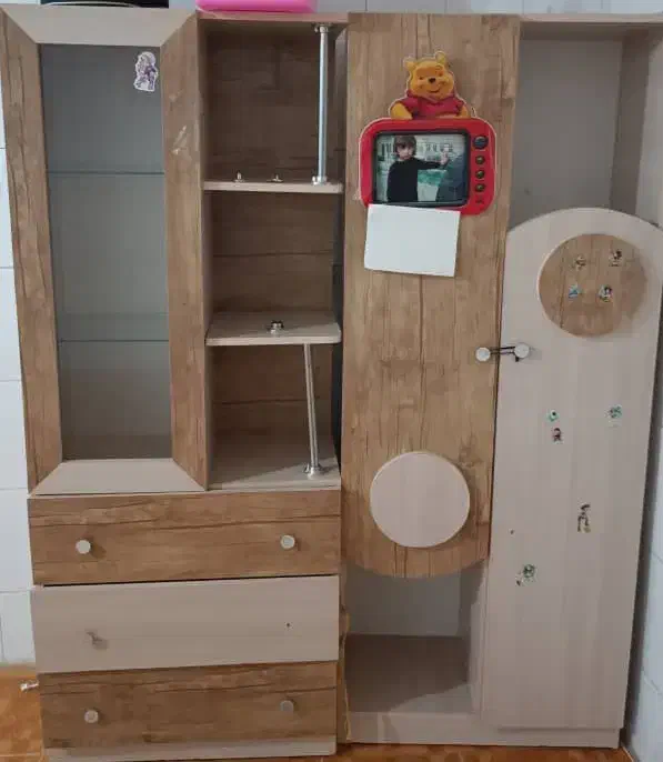 سرویس خواب کودک و نوجوان|تخت و سرویس خواب|امیدیه, |دیوار