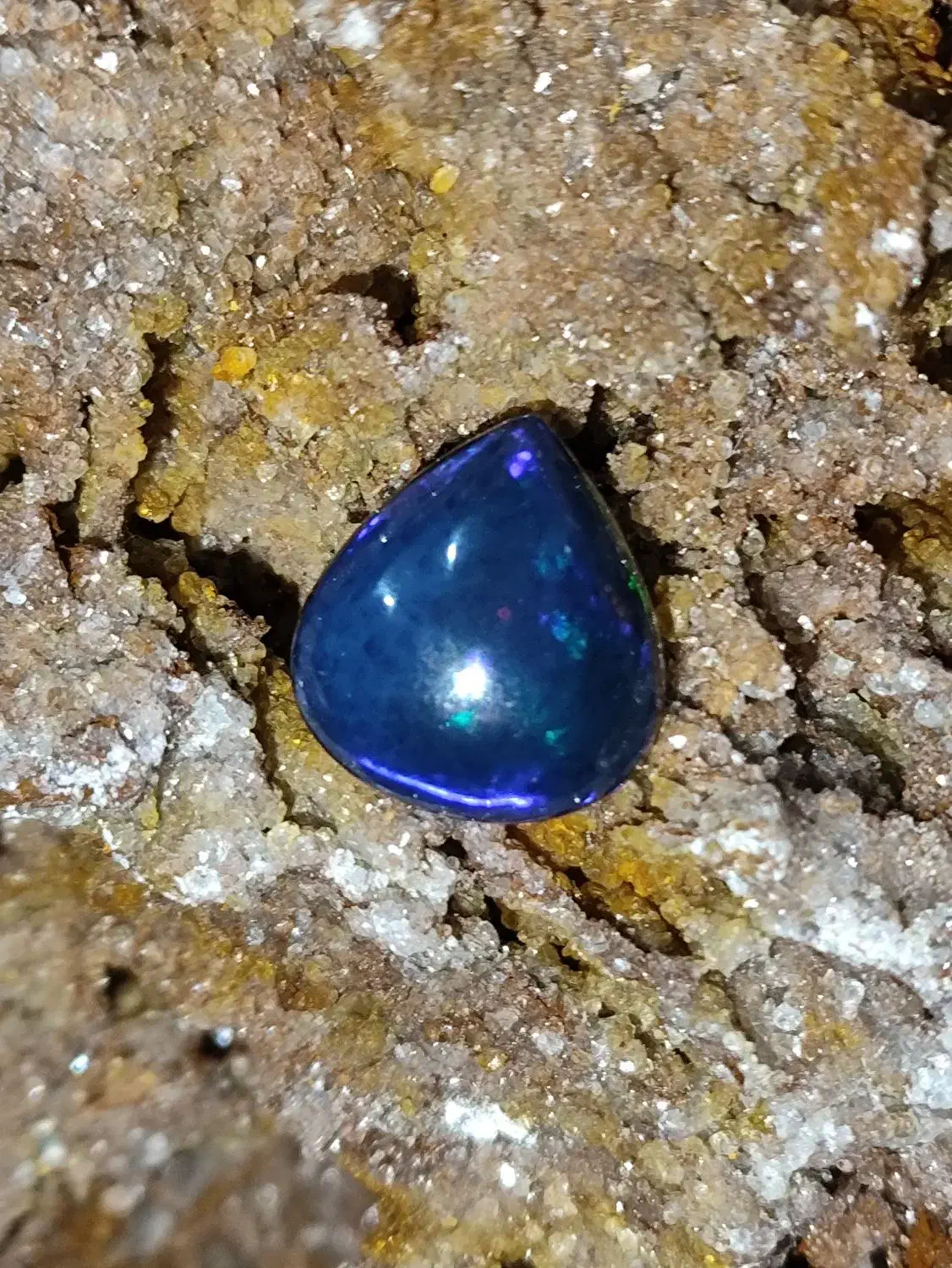 سنگ اوپال آبی اتیوپی|جواهرات|شیراز, شریفآباد|دیوار