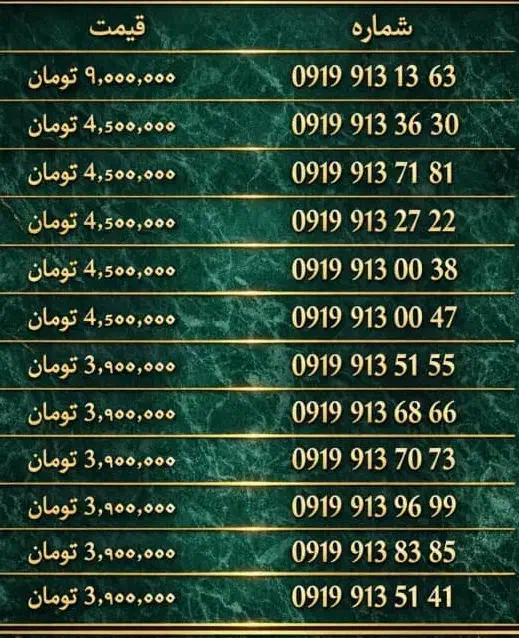 0919.913.70.73|سیمکارت|یزد, |دیوار