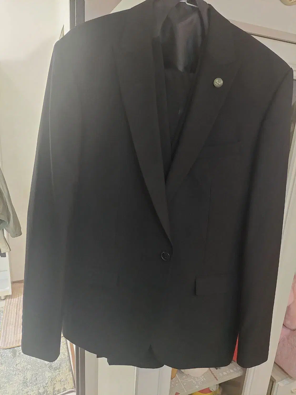 کت و شلوار تازه و نو با جلیقه که  یکبار پوشیده شده|لباس|خلخال, |دیوار