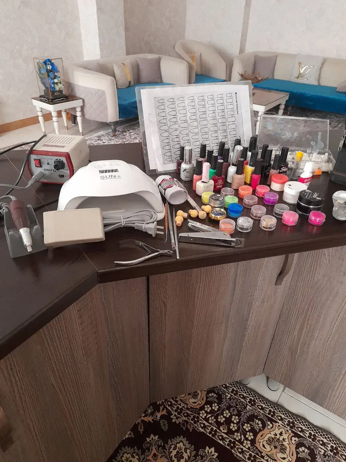 وسایل ناخن|آرایشی، بهداشتی، درمانی|قرچک, میرزائی شمالی|دیوار