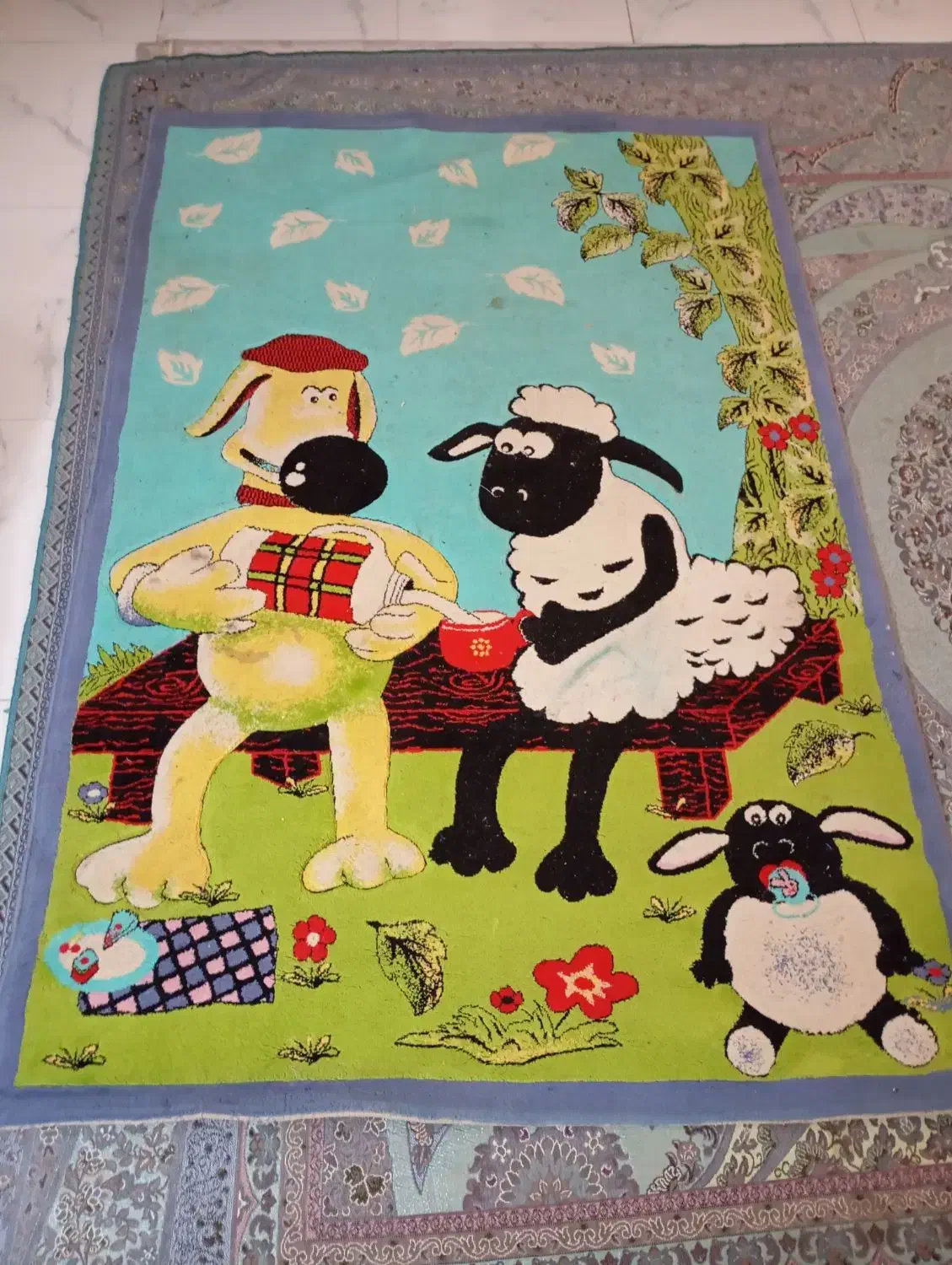 فرش کودک ۸۰۰|فرش|شاهینشهر, شهرک امام علی|دیوار