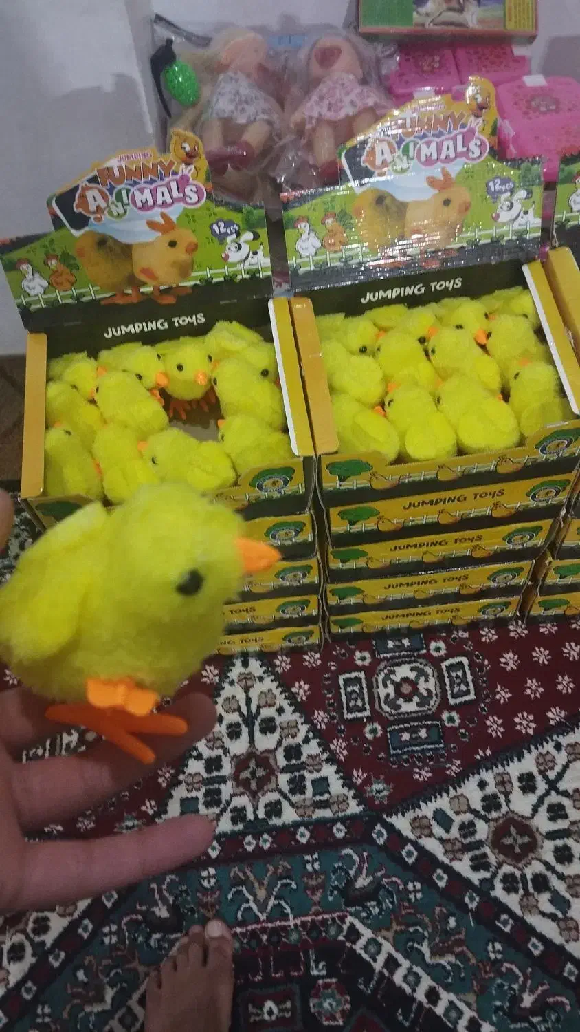 جوجه عمده. خرده|اسباب‌‌بازی|شوط, |دیوار