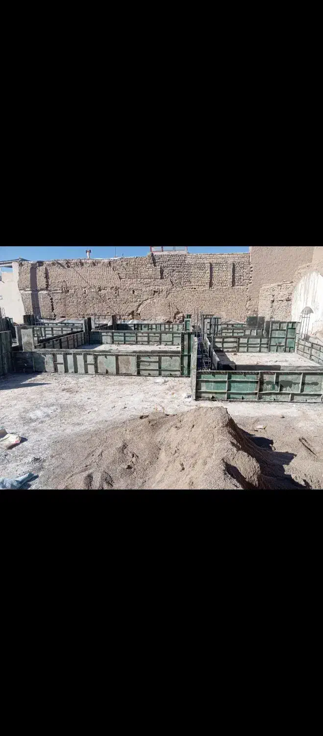 آرماتور بندی قالب بندی شناژ|خدمات پیشه و مهارت|یزد, |دیوار