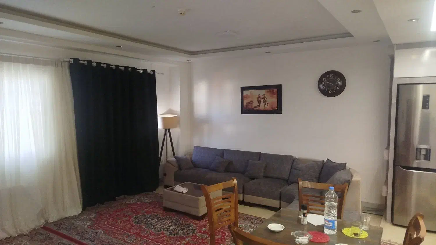 مبلمان ۷ نفره راحتی|مبلمان خانگی و میز عسلی|رشت, رودبارتان|دیوار