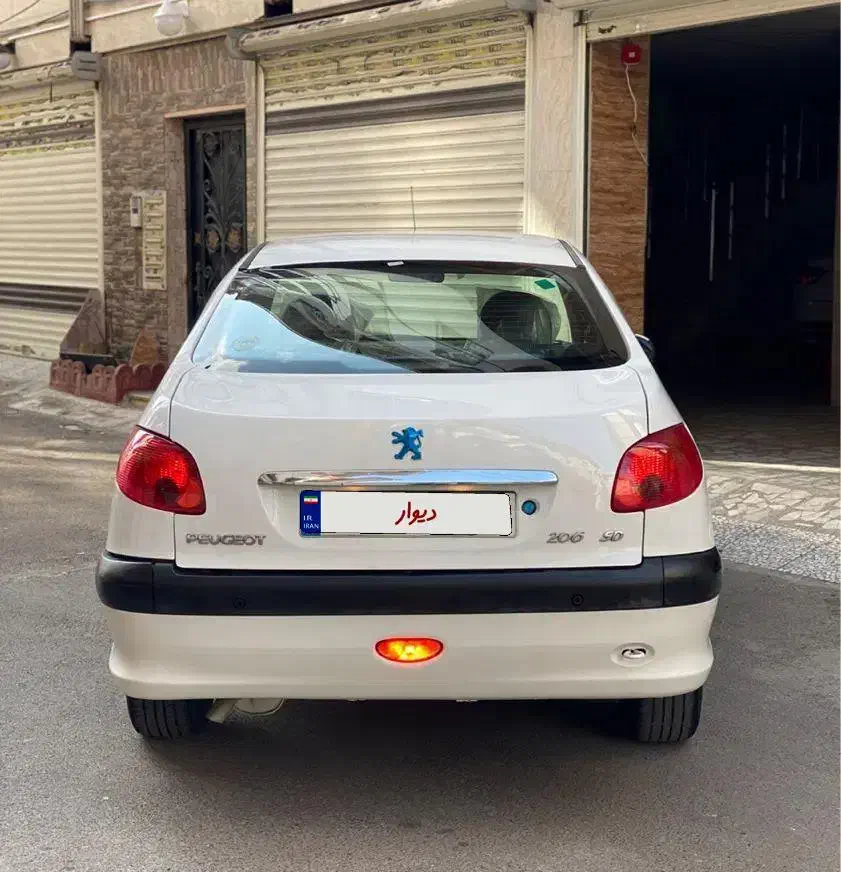 ۲۰۶ sb اس دی v8 مدل 95 کم کارکرد|خودرو سواری و وانت|رشت, یخسازی|دیوار