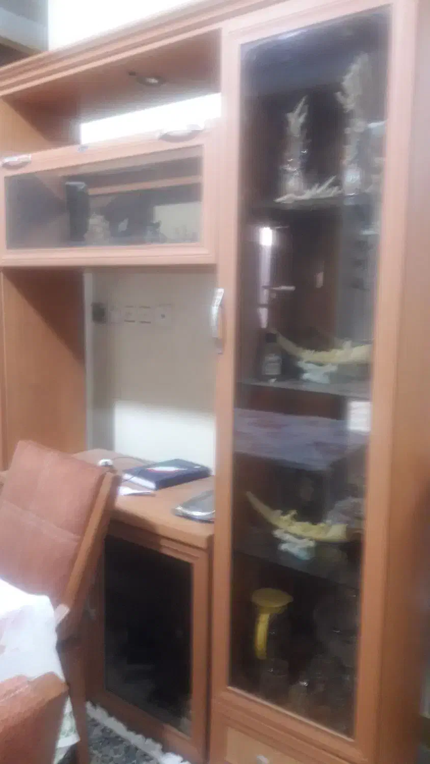 کمد بوفه زیر تلوزیونی|بوفه، ویترین، کنسول|مسجد سلیمان, |دیوار