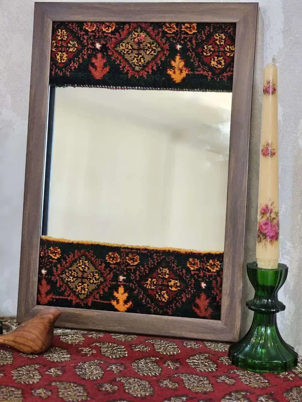 قاب آینه و فرش|صنایع دستی و سایر لوازم تزئینی|مشهد, رضاشهر|دیوار