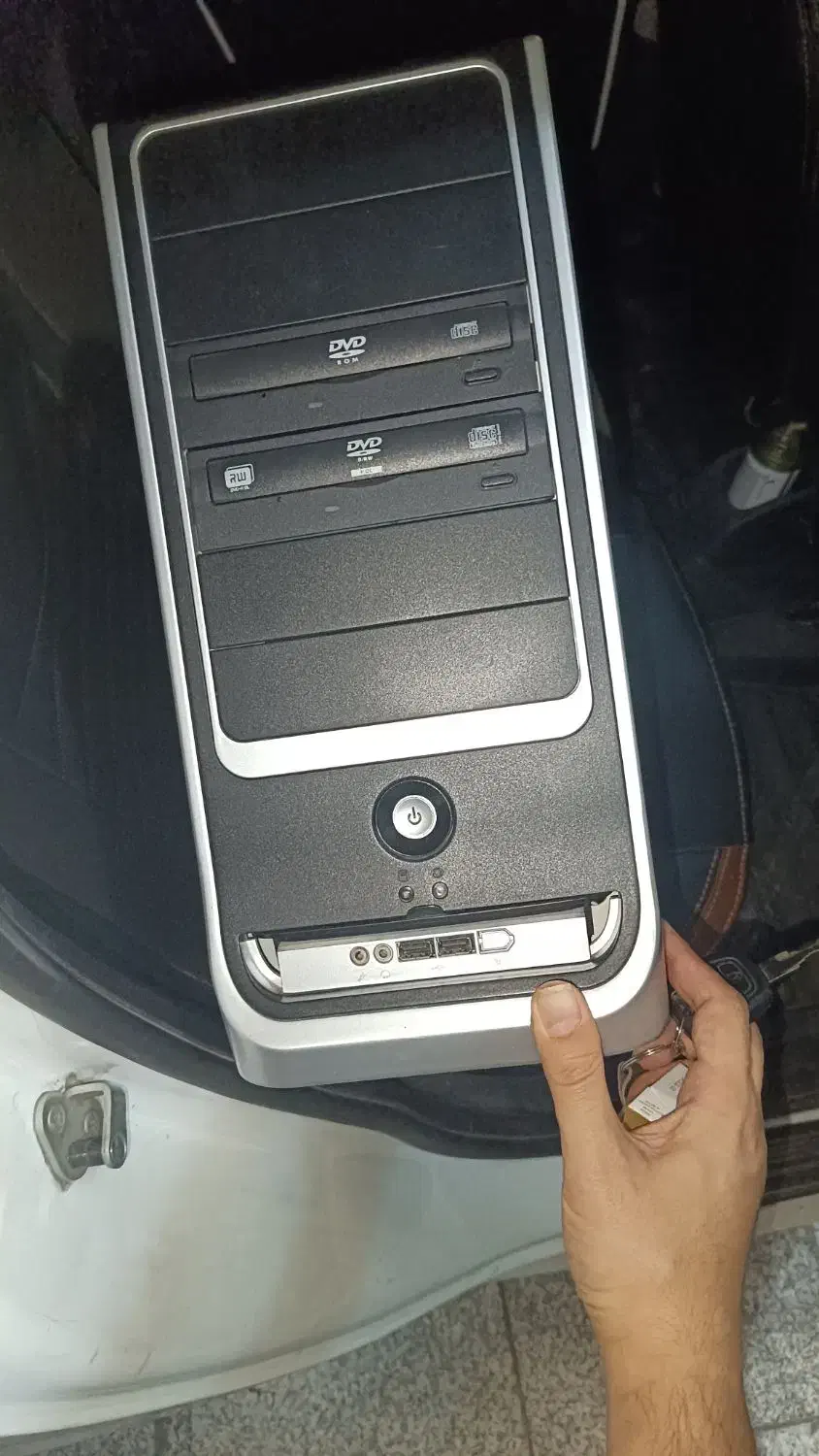 کیس green به همراه پاور 330A|قطعات و لوازم جانبی رایانه|تهران, هروی|دیوار