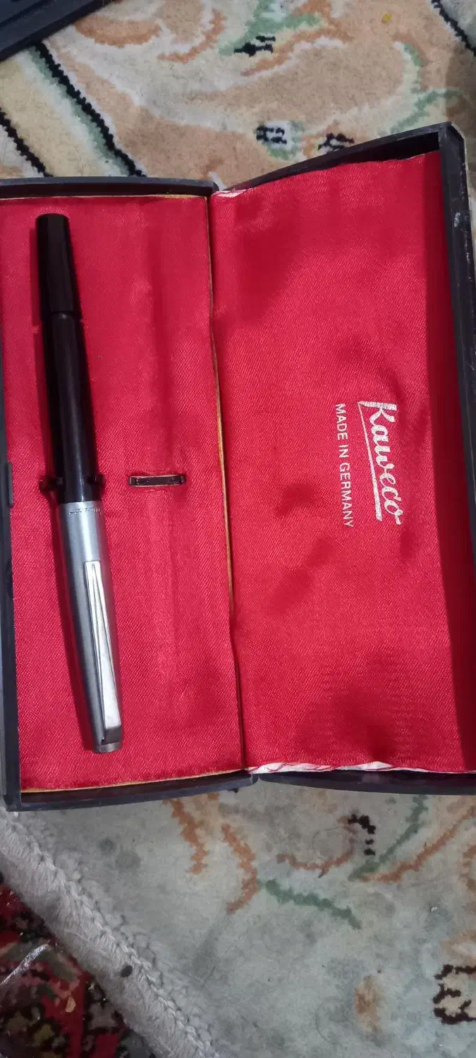 خودنویس آلمانی با جعبه سالم کلکسیونی|کلکسیون اشیاء عتیقه|تهران, شهران شمالی|دیوار