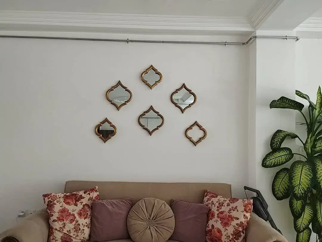 اینه دیوارکوب زیبا|آینه|بوکان, |دیوار