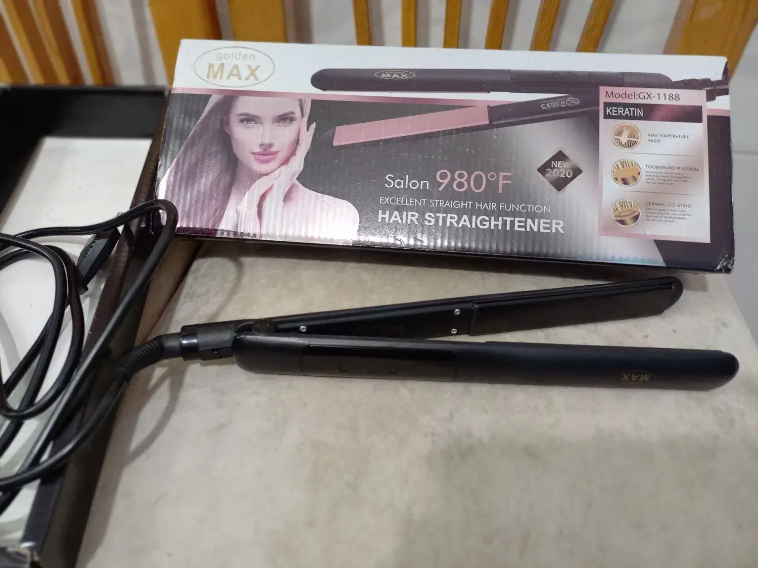 اتو موی مکس ۹۸۰ درجه|آرایشی، بهداشتی، درمانی|رشت, پیرکلاچای|دیوار