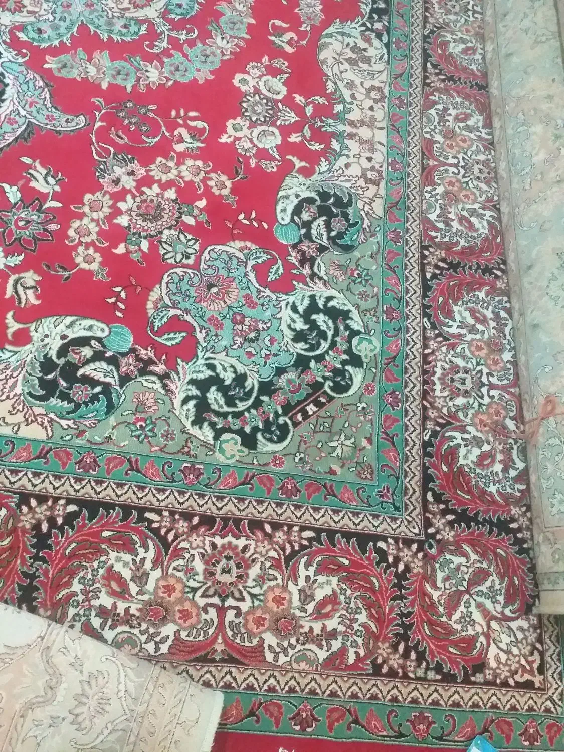 چندتخته فرش ۵۰۰ شانه درحدنو ۲ عدد۱۲ و ۳عدد ۹ متر|فرش|قروه, |دیوار